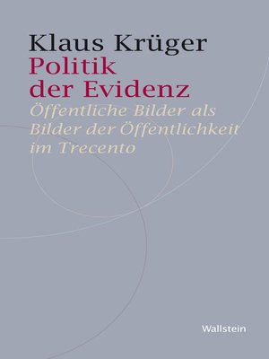 cover image of Politik der Evidenz